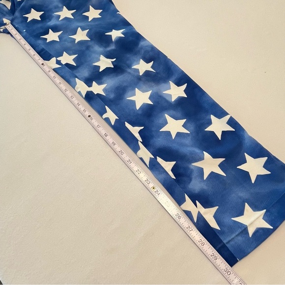 Loudmouth Men’s Blue Golf Pants White Stars Pattern 34x30 - Picture 12 of 14